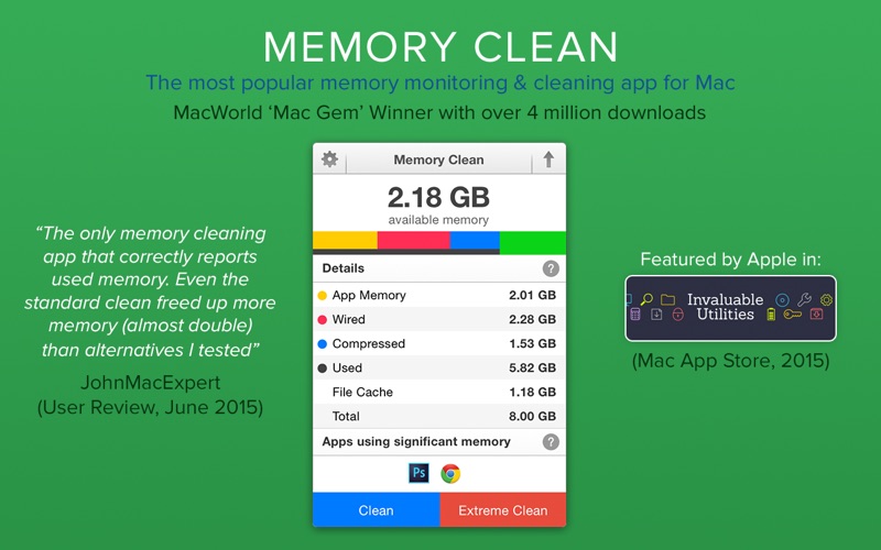 Memory clean 2 mac download